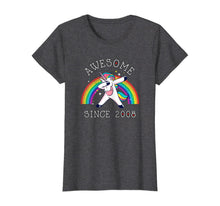 Load image into Gallery viewer, Dabbing Unicorn Birthday Girl Gifts 11 Years Old Since 2008 T-Shirt
