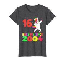 Load image into Gallery viewer, 16th Birthday Gifts 16 Yrs Old Unicorn Dabbing Tee Kid Party T-Shirt