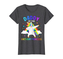 Load image into Gallery viewer, Unicorn Daddy, Cute Fantasy Tee for Family Birthday Party T-Shirt