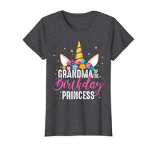 Load image into Gallery viewer, Grandma Of The Birthday Princess Gifts Unicorn Birthday T-Shirt