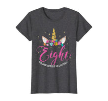 Load image into Gallery viewer, 8 Years Old Birthday Girl Gifts Unicorn 8th Birthday T-Shirt