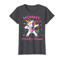 Load image into Gallery viewer, Mommy of the Birthday Princess Unicorn Outfit T-Shirt