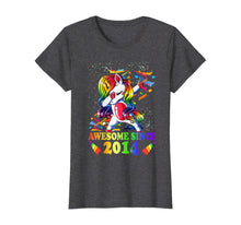 Load image into Gallery viewer, Awesome Since 2014 6th Birthday Unicorn Dabbing Girl Party T-Shirt