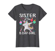 Load image into Gallery viewer, Matching Unicorn Sister Shirt , Sister of the Birthday Girl