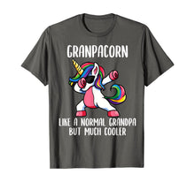Load image into Gallery viewer, Mens Unicorn Grandpa Girl Birthday Party Apparel GrandpaCorn Cute T-Shirt