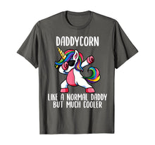 Load image into Gallery viewer, Mens Unicorn Daddy Girl Birthday Party Apparel, DaddyCorn Cute T-Shirt