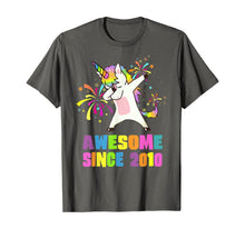 Load image into Gallery viewer, 10 Years Old 10th Birthday Awesome Since 2010 Unicorn T-Shirt