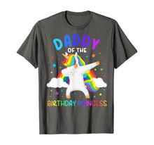 Load image into Gallery viewer, Unicorn Daddy, Cute Fantasy Tee for Family Birthday Party T-Shirt