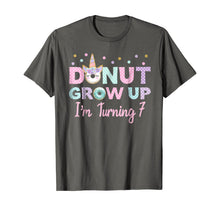 Load image into Gallery viewer, Donut Unicorn Funny Birthday Shirt Donut Grow Up