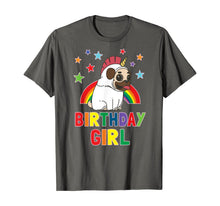 Load image into Gallery viewer, Girl Birthday Unicorn Pug B-day Party Kids Gift Idea Unipug T-Shirt