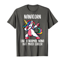 Load image into Gallery viewer, Unicorn Nana Girl Birthday Party Apparel, NanaCorn Cute T-Shirt