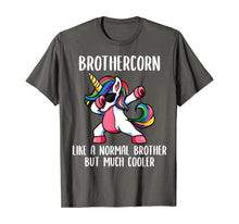 Load image into Gallery viewer, Unicorn Brother Girl Birthday Party Apparel BrotherCorn Cute T-Shirt