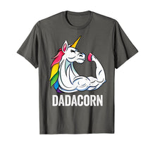 Load image into Gallery viewer, Mens Funny Unicorn Dad Girl Birthday Party Apparel Dadacorn Cute T-Shirt