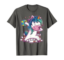Load image into Gallery viewer, Dabbing Unicorn Bowling Birthday Party Gift For Girls T-Shirt