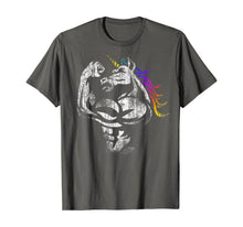 Load image into Gallery viewer, Unicorn With Muscle shirt Birthday Fathers Day Gym T-Shirt T-Shirt