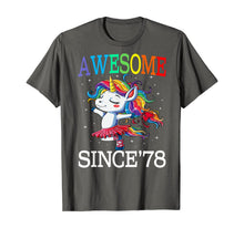 Load image into Gallery viewer, Unicorn 42nd Birthday Gift Rainbow 1978 42 Years Old T-Shirt