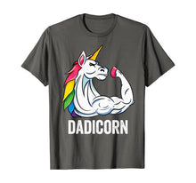 Load image into Gallery viewer, Mens Funny Unicorn Dad Girl Birthday Party Apparel Dadicorn Cute T-Shirt