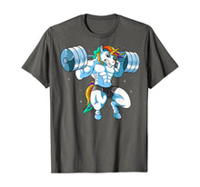 Load image into Gallery viewer, Unicorn Weightlifting Squads Bodybuilding Birthday Gift T-Shirt