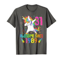 Load image into Gallery viewer, 31 Years Old 31th Birthday Unicorn Dabbing Shirt Girl Party T-Shirt