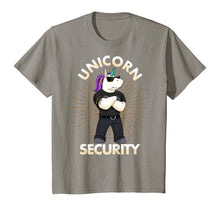 Load image into Gallery viewer, Unicorn Security Birthday Mens Boys Dad Gift T-Shirt