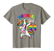 Load image into Gallery viewer, 11 Year Old Kid 11th Birthday Gift Dabbing Unicorn T-Shirt