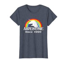 Load image into Gallery viewer, Rainbow Unicorn 30th birthday gift 30 Birthday T-Shirt