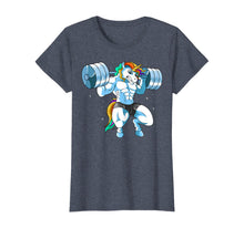 Load image into Gallery viewer, Unicorn Weightlifting Squads Bodybuilding Birthday Gift T-Shirt