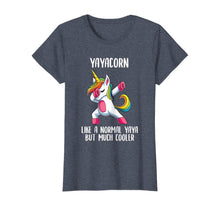 Load image into Gallery viewer, Unicorn Yaya Girl Birthday Party Apparel Greek YayaCorn Cute T-Shirt