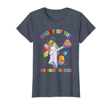 Load image into Gallery viewer, Mens Daddy of the Birthday Princess Unicorn Outfit T-Shirt