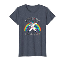 Load image into Gallery viewer, Dabbing Unicorn Birthday Girl Gifts 11 Years Old Since 2008 T-Shirt