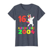 Load image into Gallery viewer, 16th Birthday Gifts 16 Yrs Old Unicorn Dabbing Tee Kid Party T-Shirt
