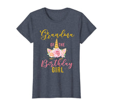 Load image into Gallery viewer, Grandma Birthday Girl Grandmother Gifts Unicorn Birthday T-Shirt