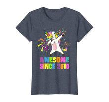 Load image into Gallery viewer, 10 Years Old 10th Birthday Awesome Since 2010 Unicorn T-Shirt