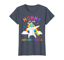 Load image into Gallery viewer, Unicorn Mommy, Cute Fantasy Tee for Family Birthday Party T-Shirt