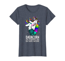 Load image into Gallery viewer, Dadacorn Dad Only More Awesome Mens Unicorn Birthday Gift T-Shirt