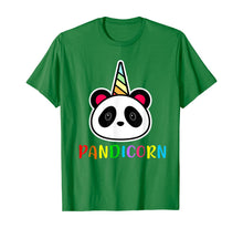 Load image into Gallery viewer, Cute Panda Unicorn Pandicorn Birthday Panda T-Shirt