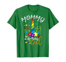 Load image into Gallery viewer, Unicorn Mommy of the 2nd Birthday Girl Matching Family T-Shirt