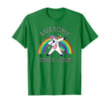 Load image into Gallery viewer, Dabbing Unicorn Birthday Girl Gifts 11 Years Old Since 2008 T-Shirt