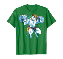 Load image into Gallery viewer, Unicorn Weightlifting Squads Bodybuilding Birthday Gift T-Shirt
