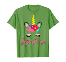 Load image into Gallery viewer, Sistercorn Shirt Unicorn Party Gift for Sister Girl Birthday