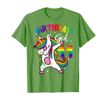 Load image into Gallery viewer, 11 Year Old Kid 11th Birthday Gift Dabbing Unicorn T-Shirt