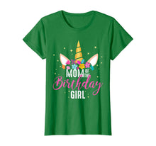 Load image into Gallery viewer, Mom Of The Birthday Girl Mother Gifts Unicorn Birthday T-Shirt