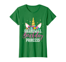 Load image into Gallery viewer, Grandma Of The Birthday Princess Gifts Unicorn Birthday T-Shirt