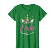 Load image into Gallery viewer, 8 Years Old Birthday Girl Gifts Unicorn 8th Birthday T-Shirt
