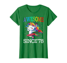 Load image into Gallery viewer, Unicorn 42nd Birthday Gift Rainbow 1978 42 Years Old T-Shirt