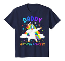 Load image into Gallery viewer, Unicorn Daddy, Cute Fantasy Tee for Family Birthday Party T-Shirt