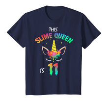 Load image into Gallery viewer, This Slime Queen Is 11-11th Birthday Girl Unicorn and Slime T-Shirt
