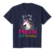 Load image into Gallery viewer, Its my 10th Birthday Unicorn Gift 10 Years Old Birthday Girl T-Shirt