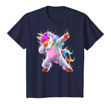 Load image into Gallery viewer, Fantasy Unicorn Dabbing T Shirt Gift Kids Girls Boys Womens