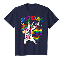 Load image into Gallery viewer, 11 Year Old Kid 11th Birthday Gift Dabbing Unicorn T-Shirt